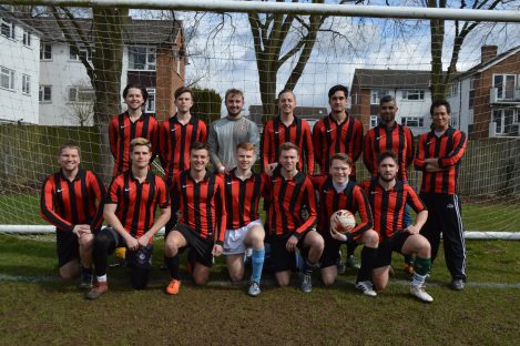 Football Team at Halliford School