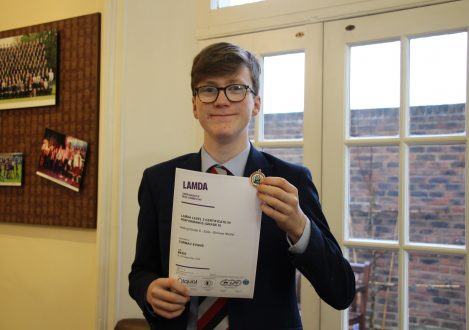 Halliford pupil with LAMDA Examination results