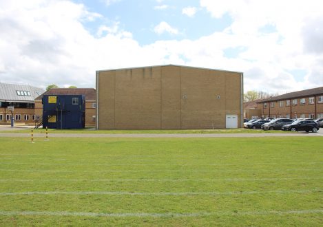 school grounds Halliford School