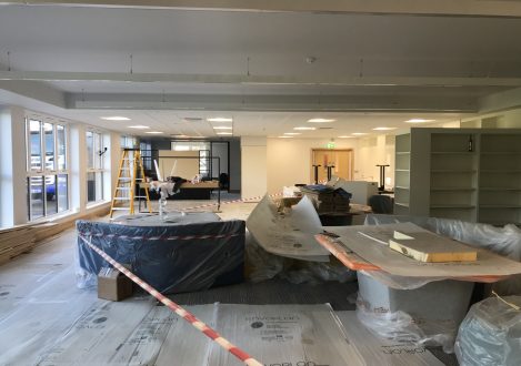 Building the new suite of classrooms