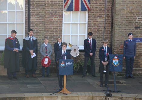 outdoor assembly for remembrance day