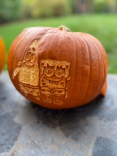 spongebob squarepants pumpkin