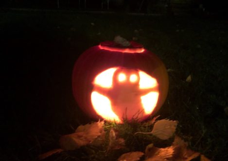 ghost pumpkin