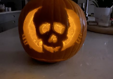 carved pumpkin