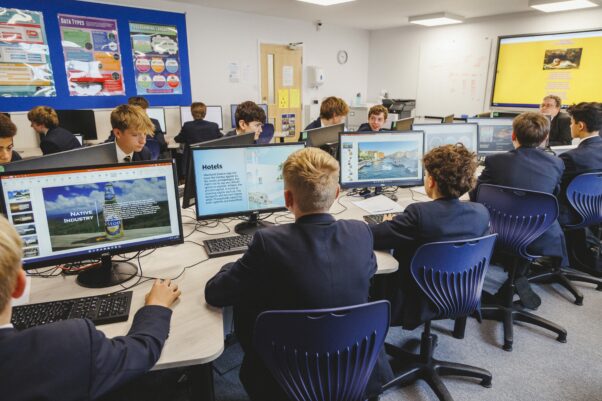 students in ICT
