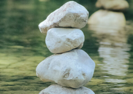 rocks on top of each other