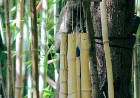 bamboo wind chime