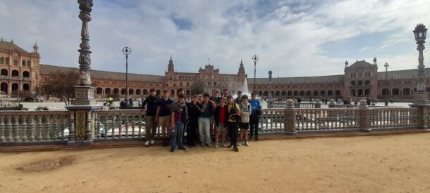 students on a school trip